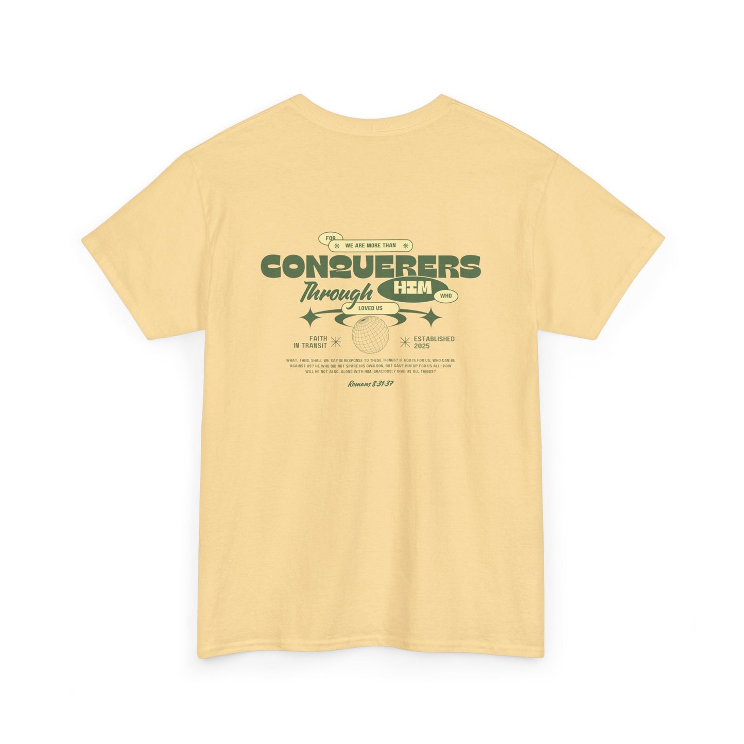 More Than Conquerors Through Christ | Unisex T-Shirt